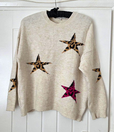 Next women beige star knit - next,
