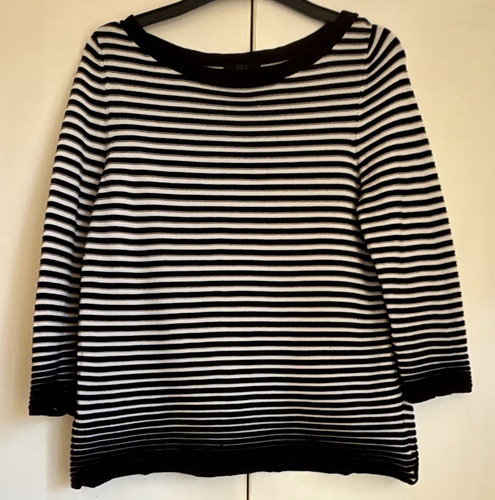Cos black white striped - cos, knit
