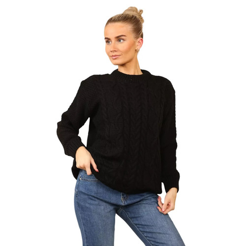 Ladies knitted cable - cable, knit