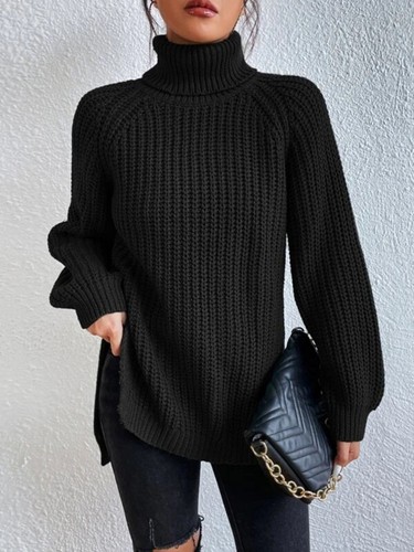 Ladies long sleeve knitted - ladies,