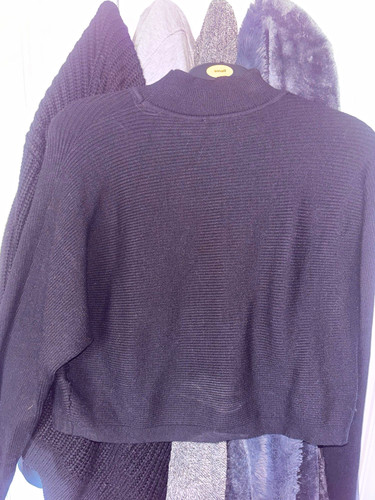 New look women black knit - black,