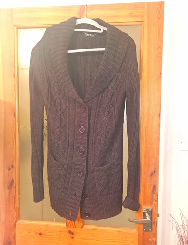 Select black cable knit neck - select, cable-knit
