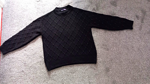 Black diamond knit - m&s,